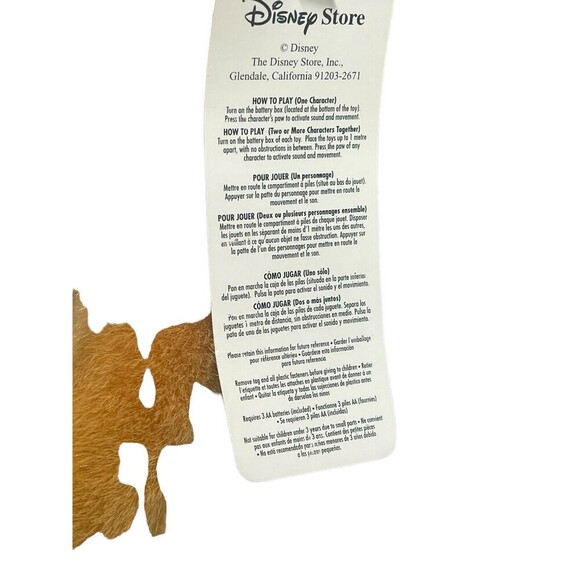 Disney Store Winnie The Pooh Hunny Electronic Sensor Dancing Toy RARE Working - Picture 6 of 16